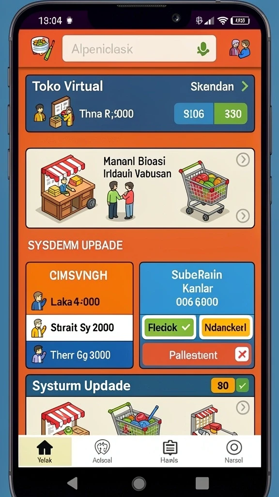 Tampilan slot dengan tema petualangan yang epik.