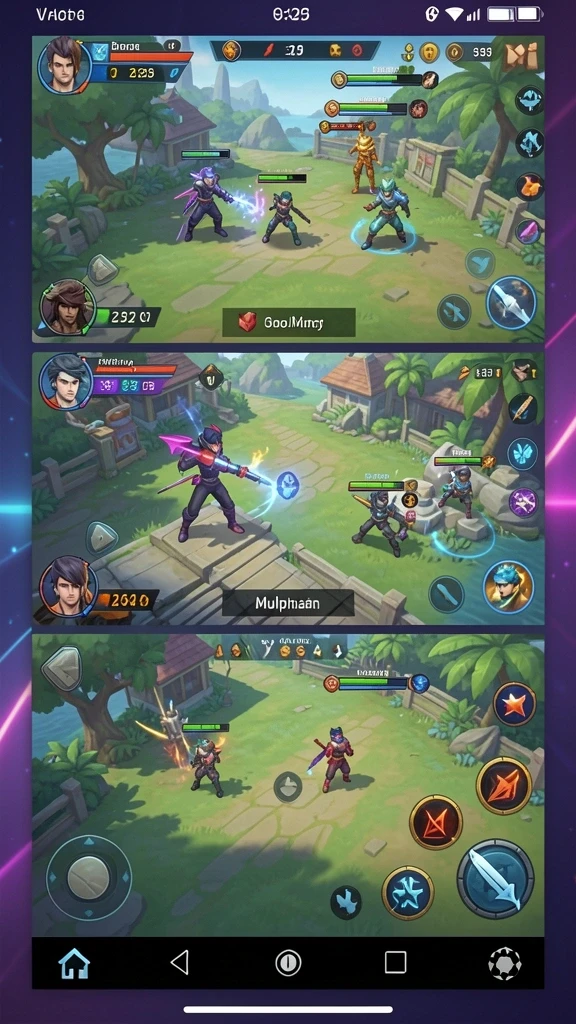 Mode multiplayer yang menambah keseruan bermain.