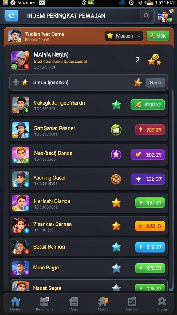 Level yang menantang dan seru untuk dijelajahi.