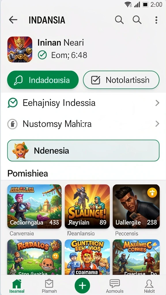 Lihat antarmuka pengguna yang intuitif dari AKARTOTO.