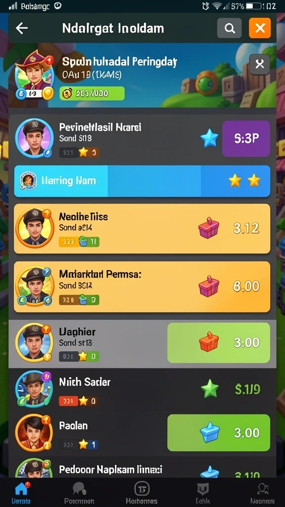 Permainan slot yang variatif dan menghibur.
