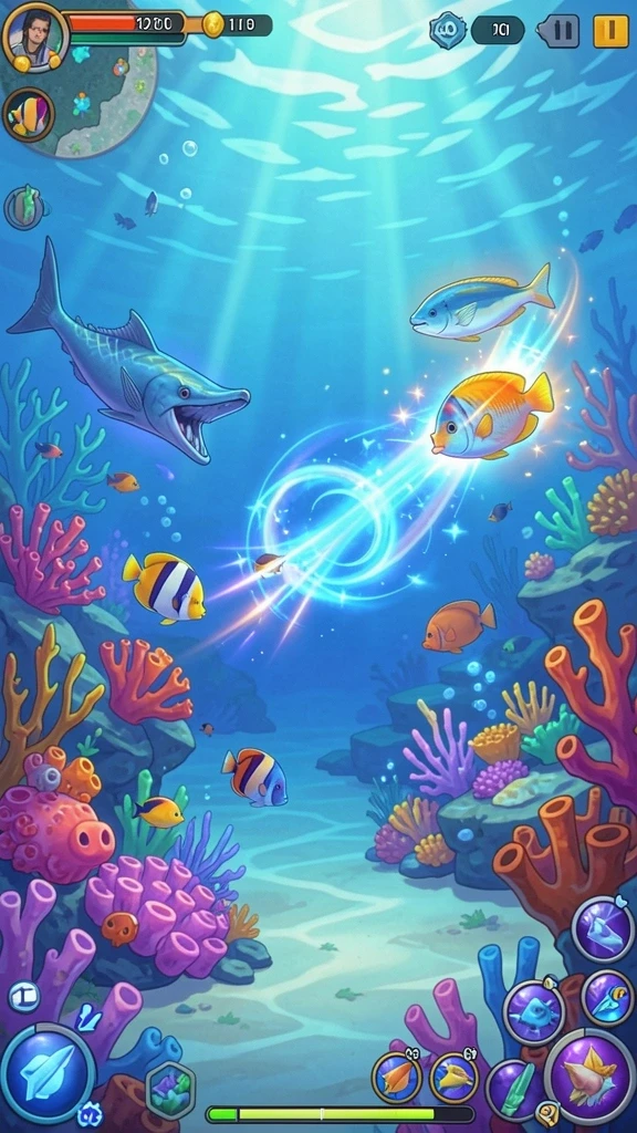 Screenshot dari gameplay seru saat menjelajah.