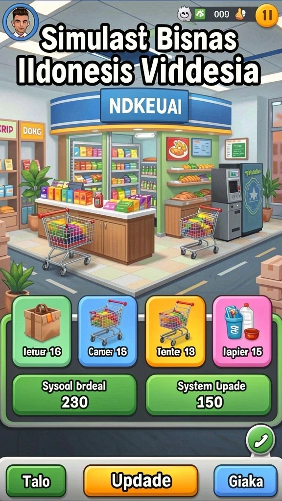 Screenshot petualangan epik di dunia fantasi.