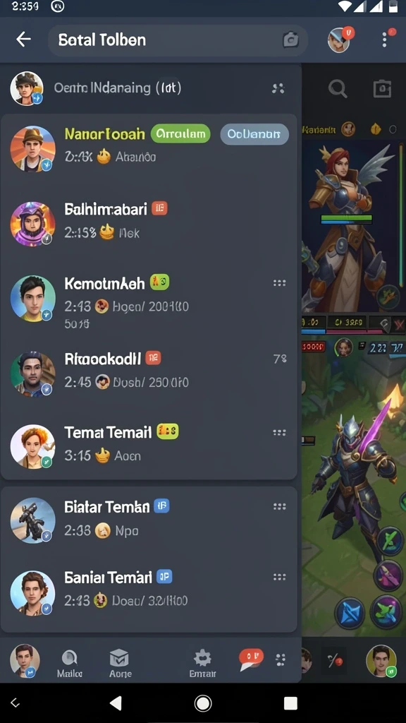 Level yang menantang dan penuh rintangan.
