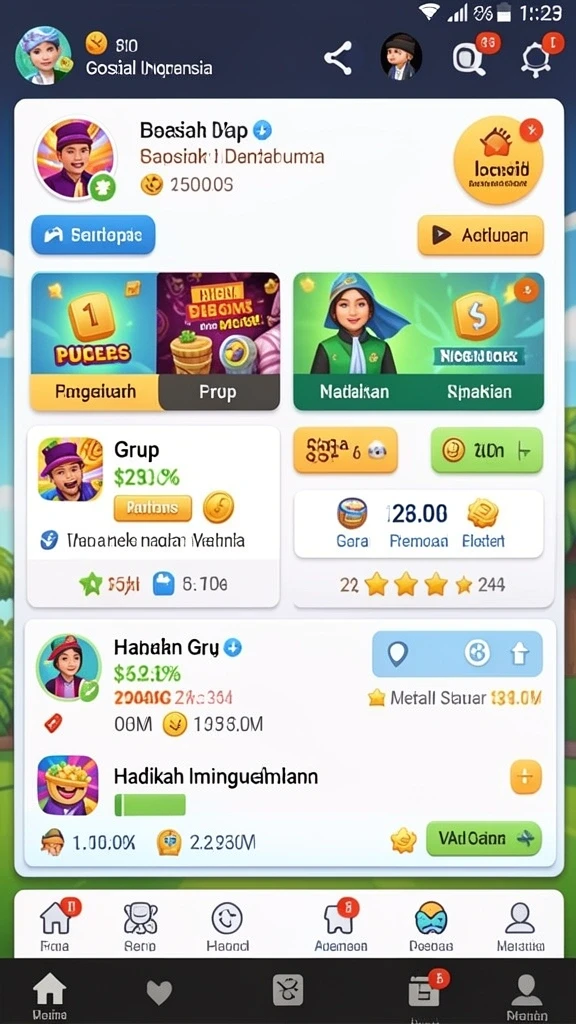 Tampilan antarmuka HARAPAN777 yang user-friendly.