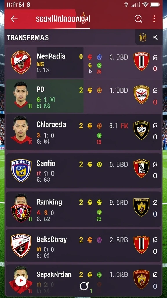 Tampilan karakter yang menarik dan penuh warna.