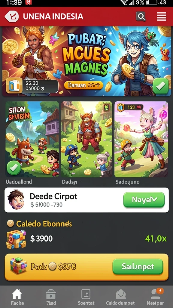 Fitur bonus yang memberikan peluang menang lebih besar.