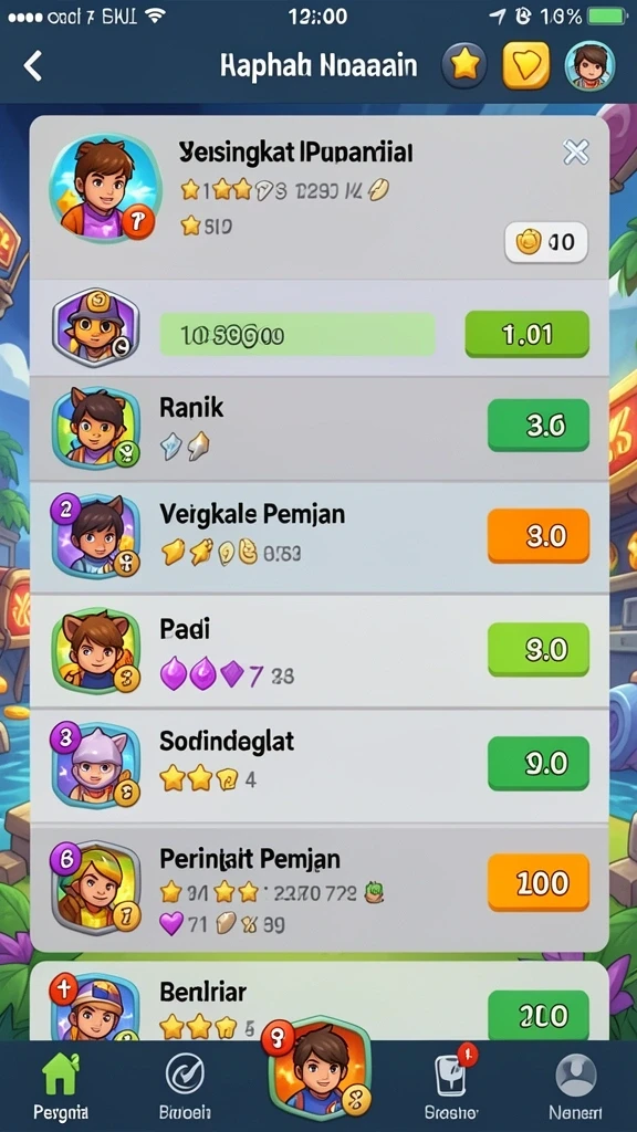 Tampilan antarmuka yang ramah pengguna dan menarik.