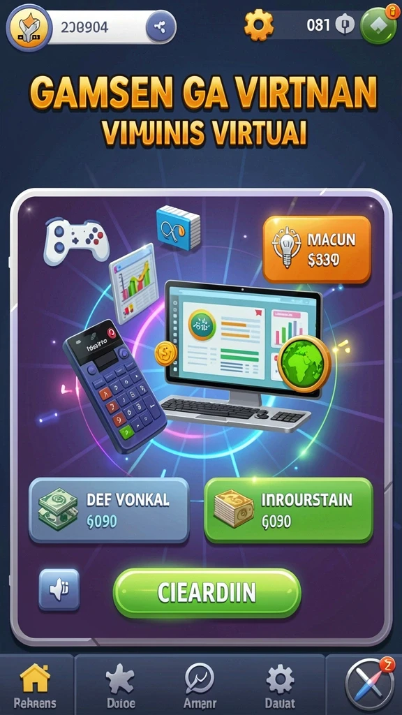 Screenshot menunjukkan pemandangan menakjubkan dalam KAKRP.