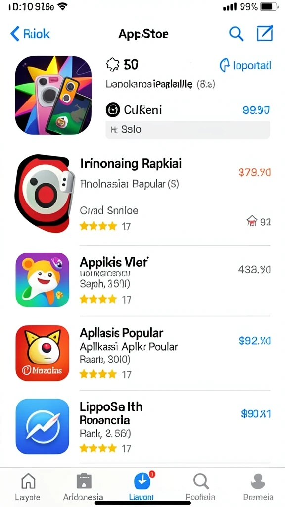 Berbagai pilihan permainan yang seru dan menantang.