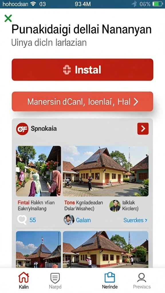 Antarmuka pengguna yang intuitif dan mudah dipahami.