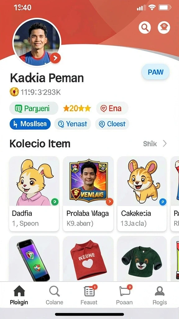 Grafik level yang penuh warna dan detail yang menawan.