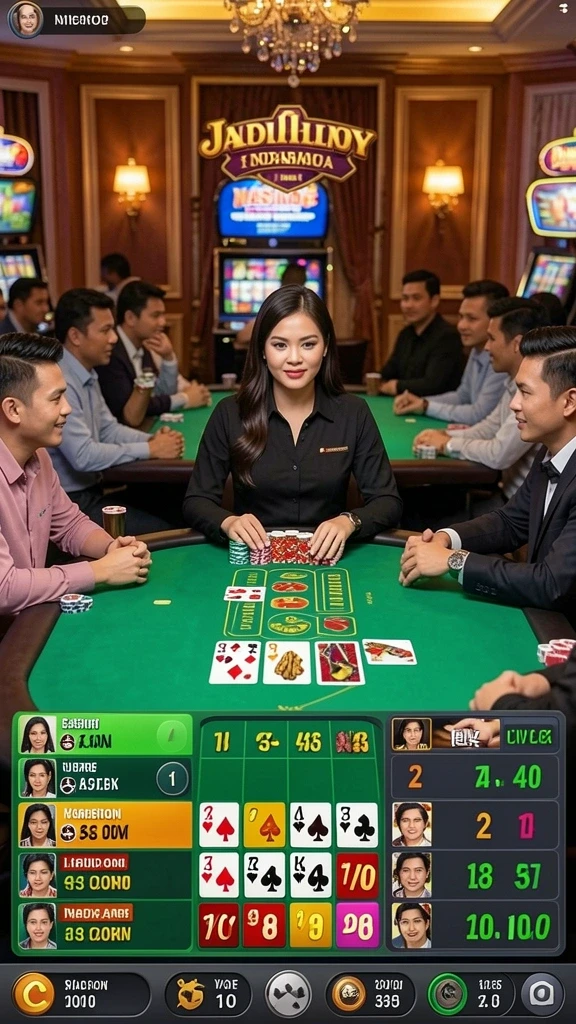 Tampilan antarmuka yang intuitif dan menarik.