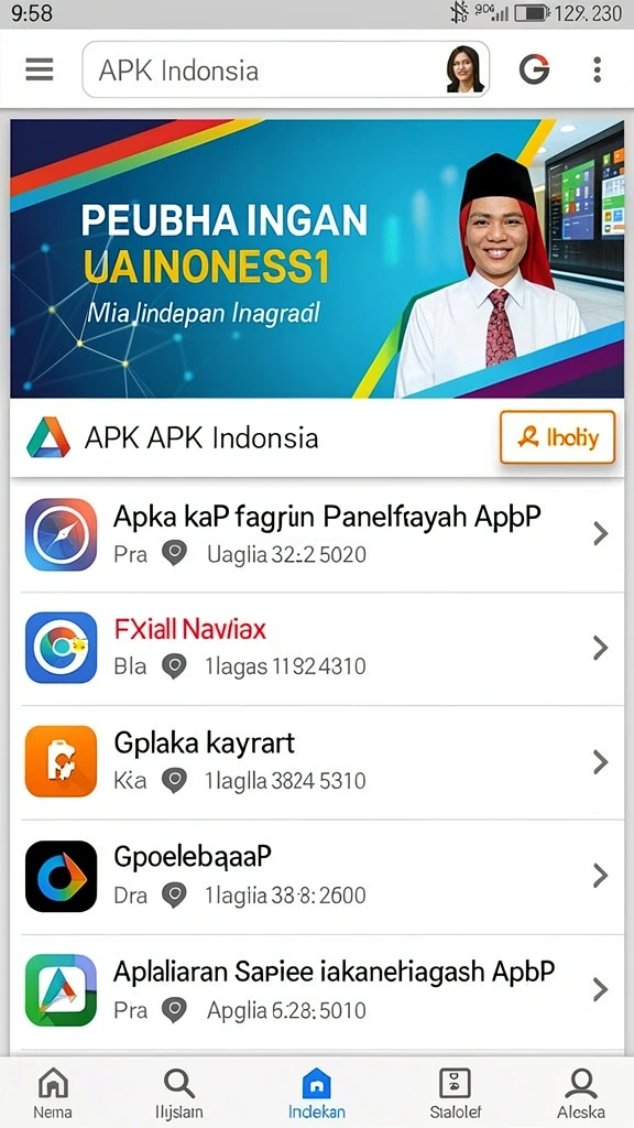 Tampilan antarmuka yang menarik dan user-friendly.