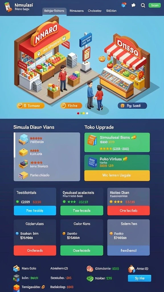 Beragam permainan seru untuk semua kalangan.