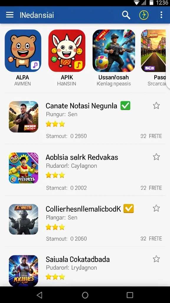 Tampilan antarmuka yang user-friendly dan menarik.
