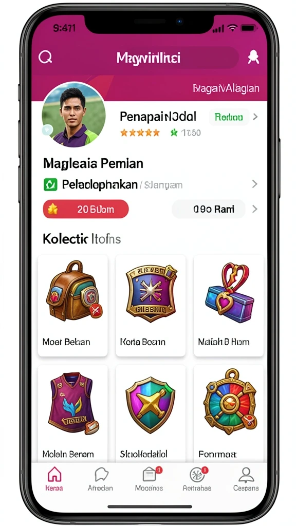 Sistem reward yang menghadirkan banyak hadiah menarik untuk pemain.