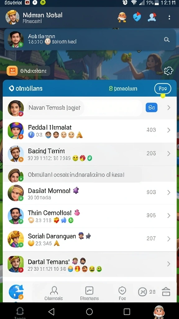 Sistem leaderboard yang menunjukkan peringkat pemain.