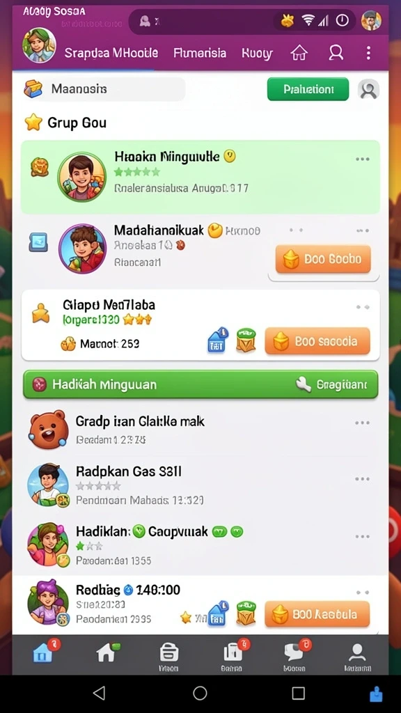 Proses bermain yang lancar dan tanpa hambatan.
