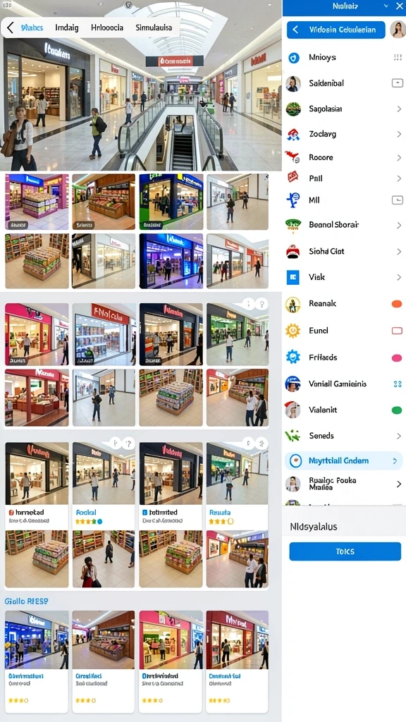 Tampilan menu utama yang menarik dan intuitif.