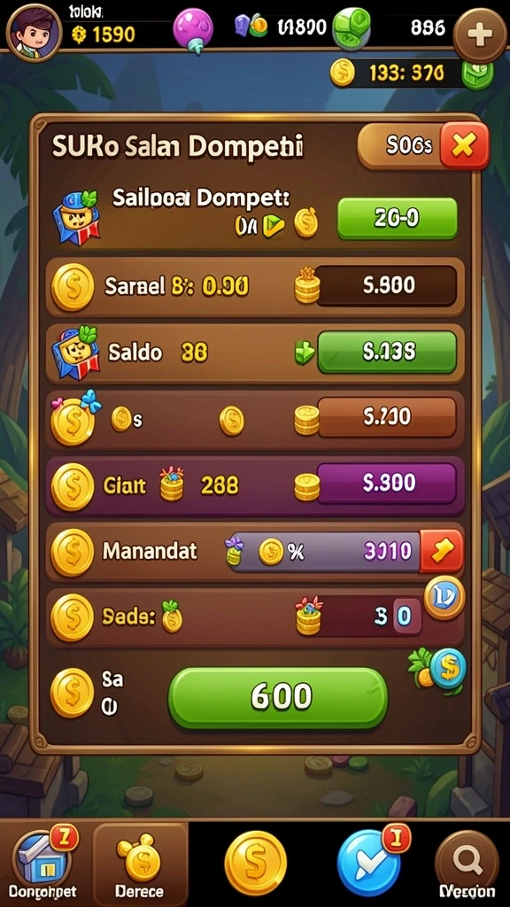 Sistem reward yang menyenangkan dan menguntungkan.