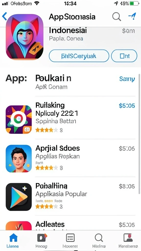 Tampilan antarmuka pengguna yang sederhana dan intuitif.