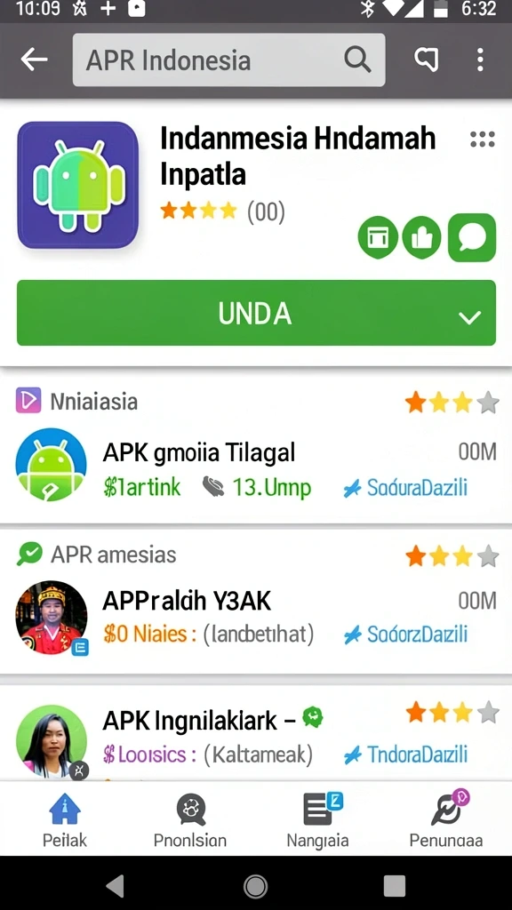 Screenshot menampilkan antarmuka permainan yang intuitif dan mudah digunakan.