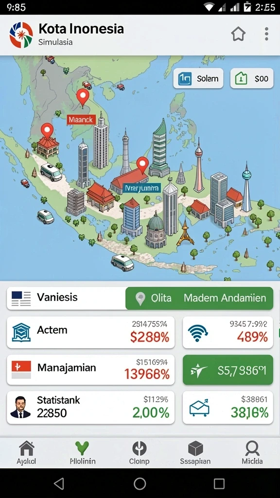 Berinteraksi dengan pemain lain di fitur obrolan.