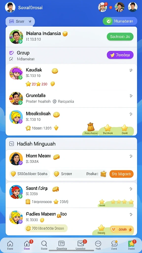 Tangkapan layar menunjukkan aksi bermain yang mendebarkan.