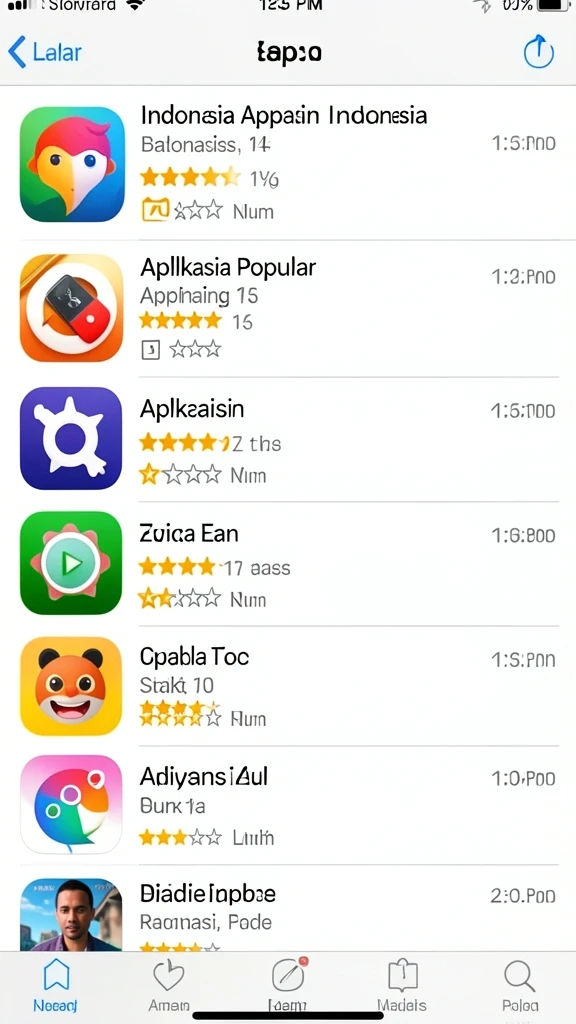 Tangkapan layar menunjukkan berbagai item menarik dalam permainan.
