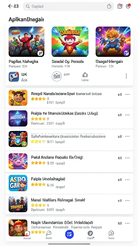 Grafis permainan yang memukau dan detail tinggi.