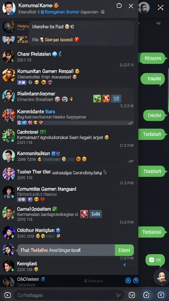 Tampilan antarmuka yang menarik dan mudah digunakan.