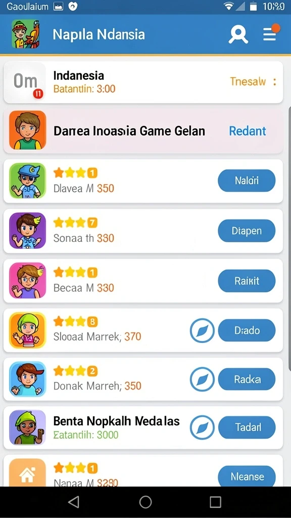 Beragam permainan menarik untuk dicoba oleh setiap pemain.