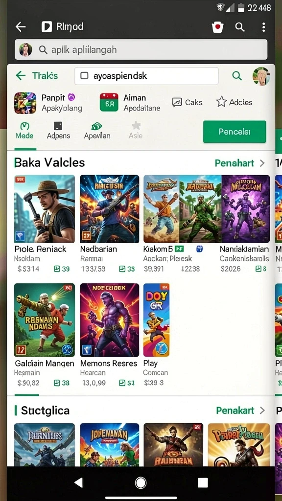 Berbagai karakter yang menarik untuk dipilih.