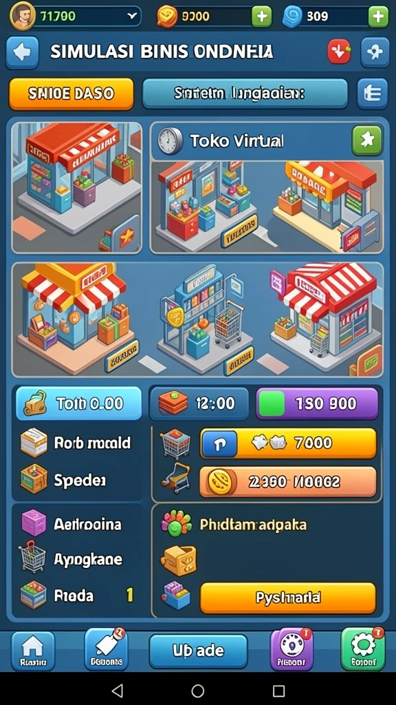 Tampilan antarmuka yang ramah pengguna dan menarik.